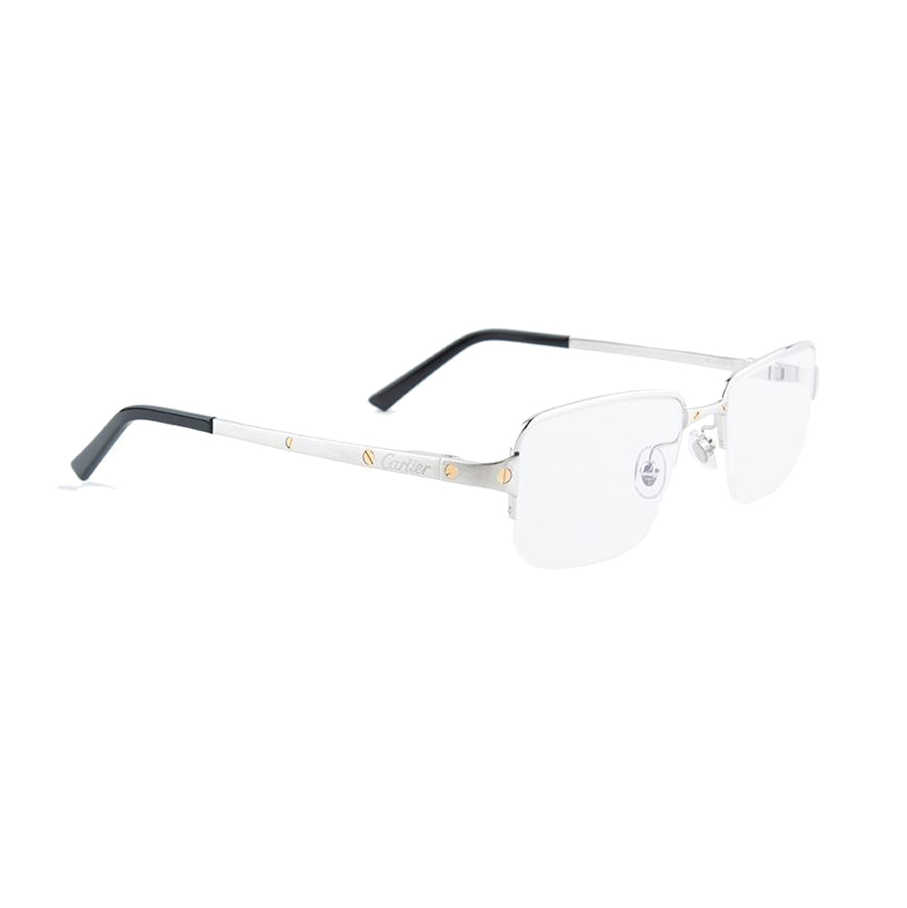 cartier ct0041o metal mens eyeglasses