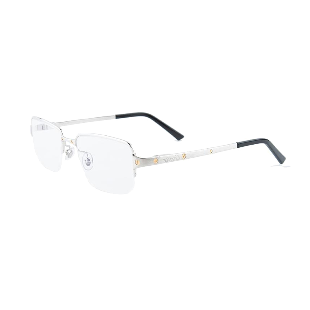 cartier ct0041o metal mens eyeglasses