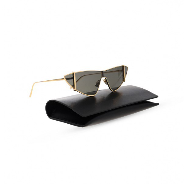 SAINT LAURENT Sunglasses SL536 001 Black Gold 2023